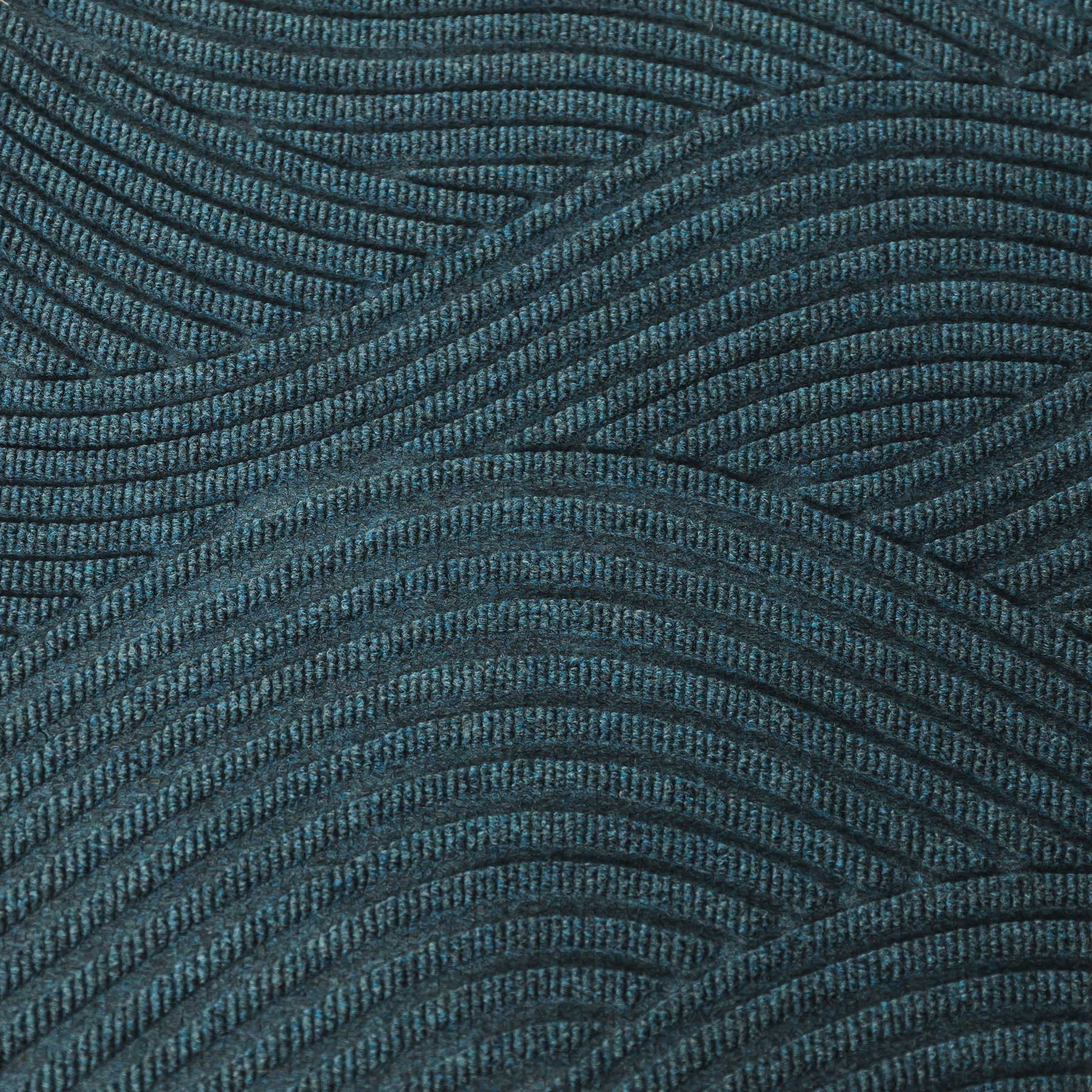 Fußmatte 60 x 90 cm Sjø blau randlos