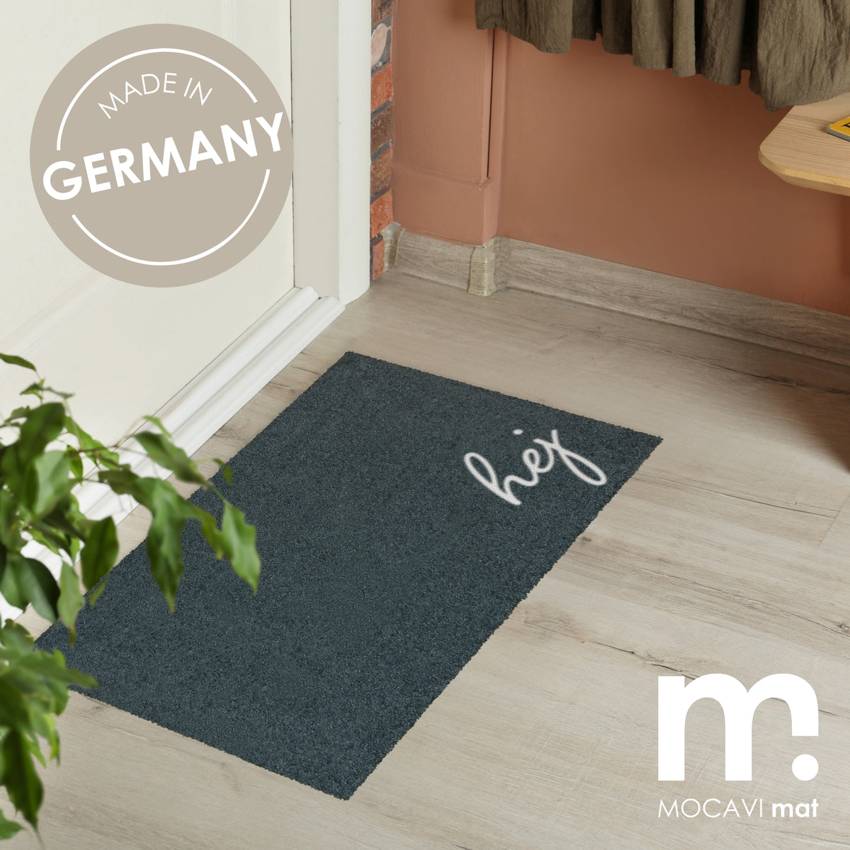 Fußmatte anthrazit modern
