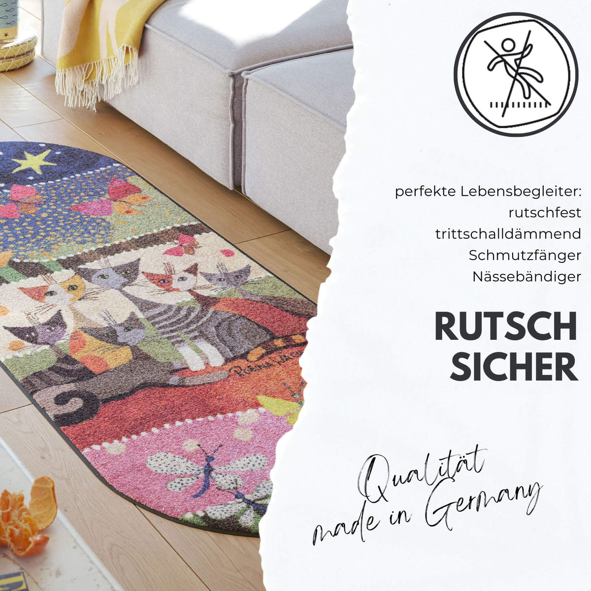 Fußmatte 50x75 Rosina Wachtmeister Springtime blau