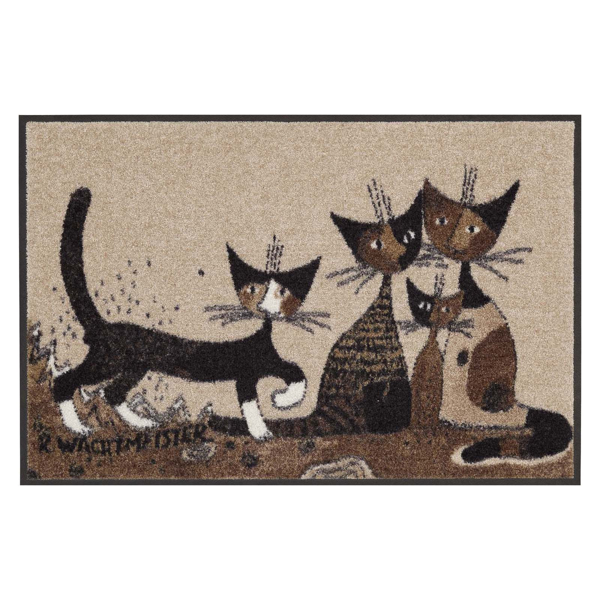 Fußmatte 50x75 Rosina Wachtmeister Serafino& Friends beige