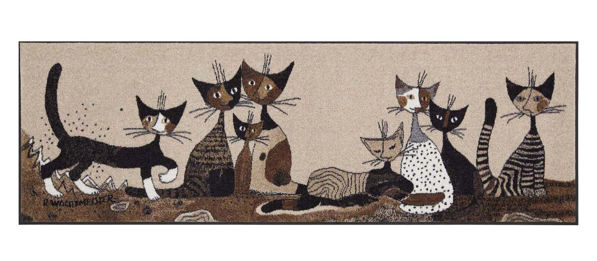 Teppichläufer 60x180 Rosina Wachtmeister Serafino& Friends beige