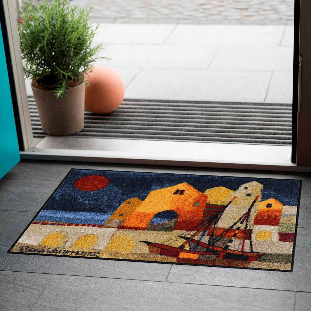 Fußmatte 50x75 Rosina Wachtmeister Sunset Glow orange
