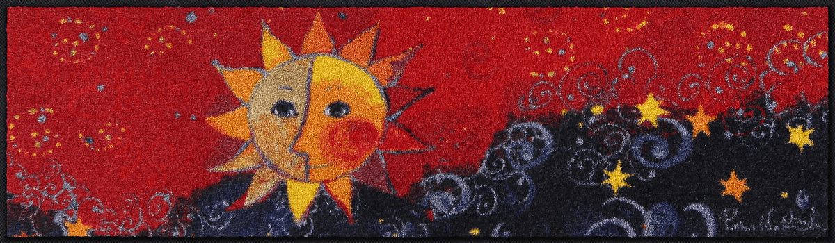 Läufer 35x120 Rosina Wachtmeister Sole Nuovo rot