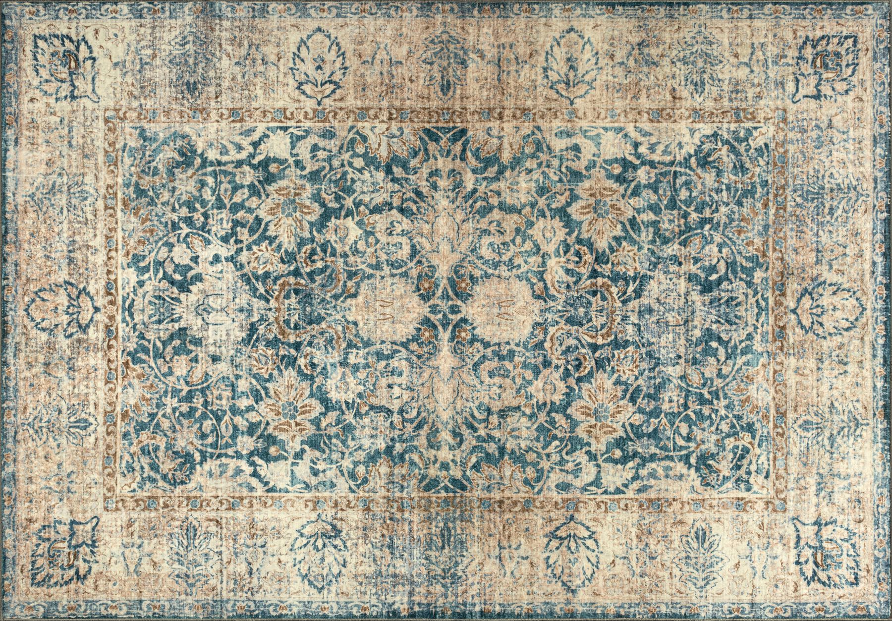 Teppich 160x230 Aven blau