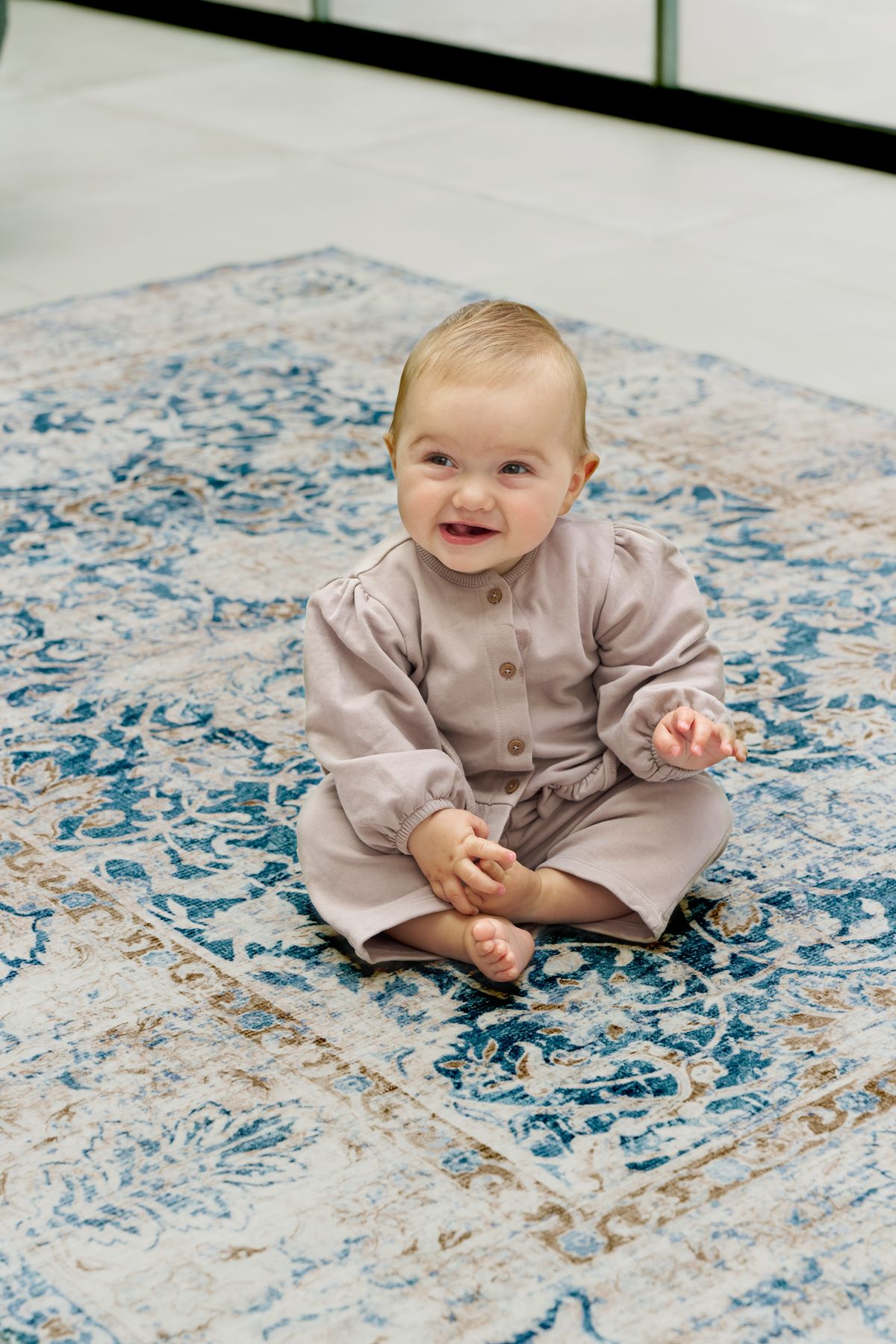 Teppich 160x230 Aven blau