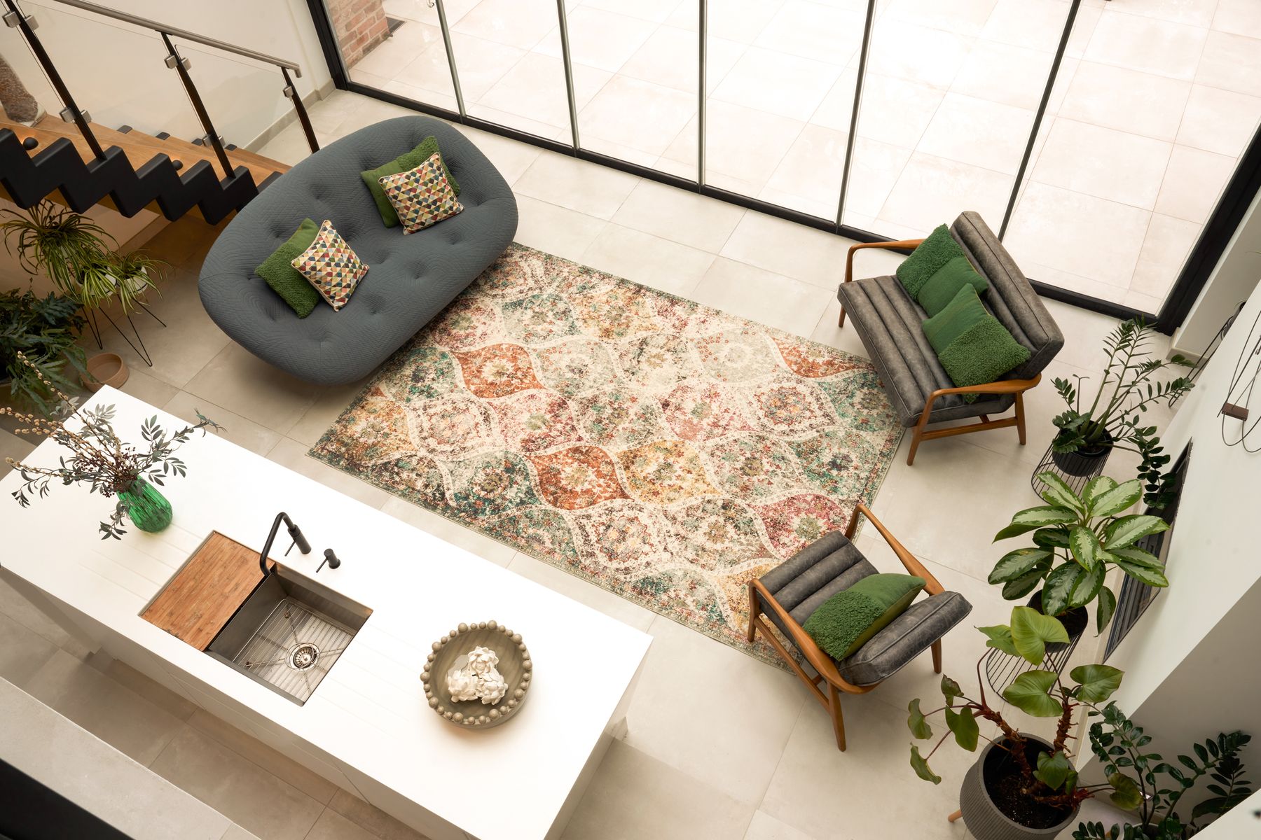 Teppich 200x290 Seruna beige