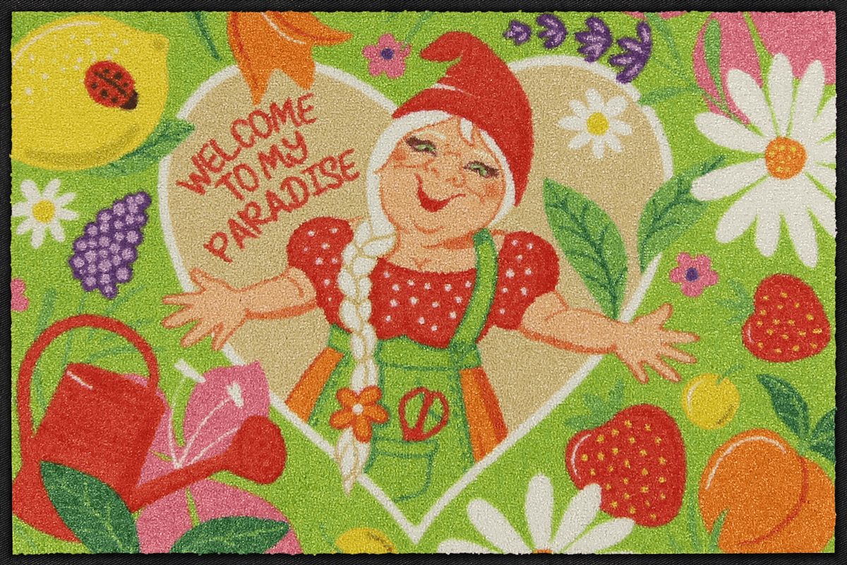 Fußmatte 50x75 Astrid grün