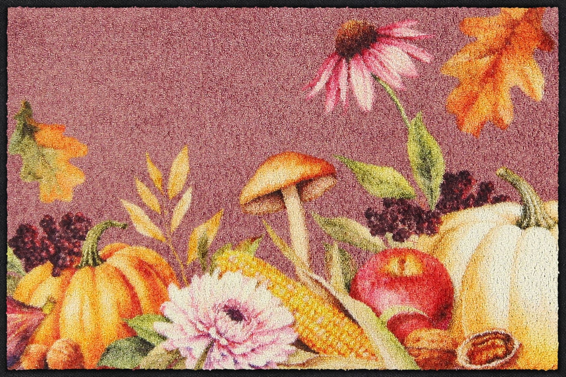 Eingangsmatte 50x75 Thanksgiving berry Beige