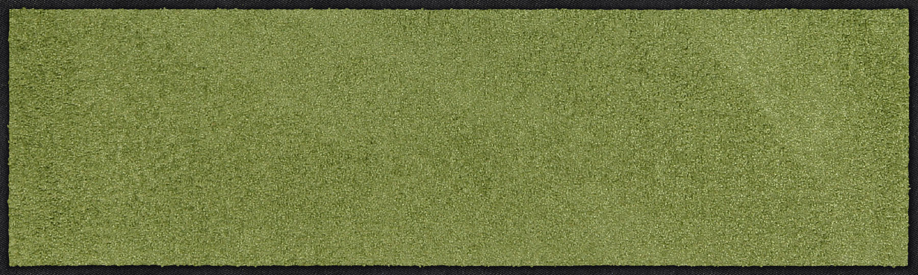 Läufer klein 30x100 Uni Salbei grün