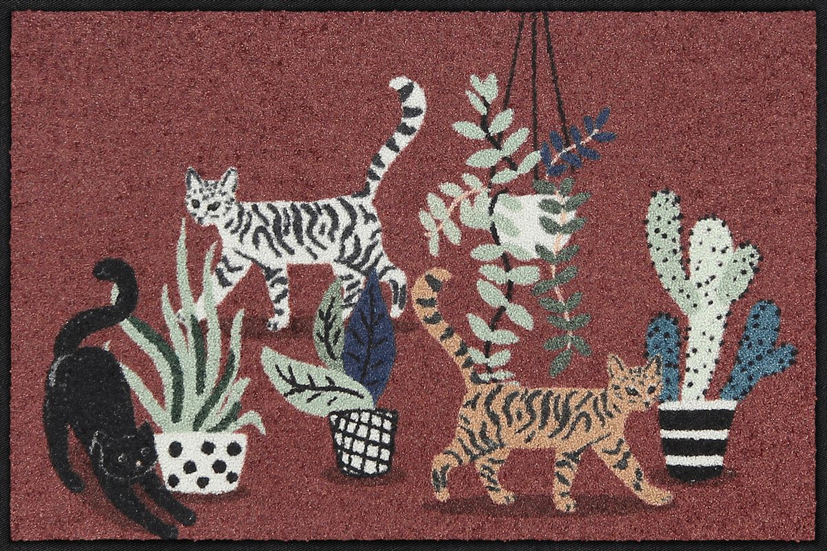 Fußmatte 50x75 Home Alone grün