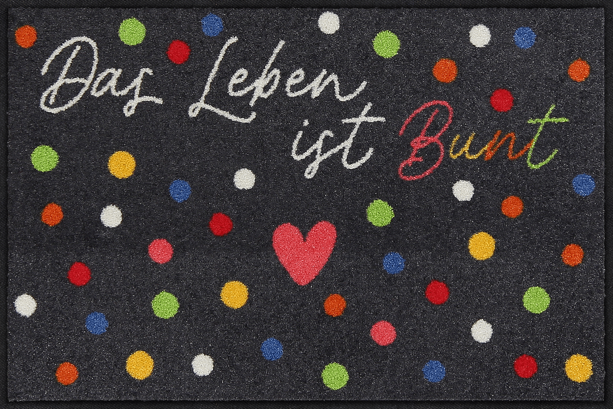 Fußmatte 50x75 Buntes Leben