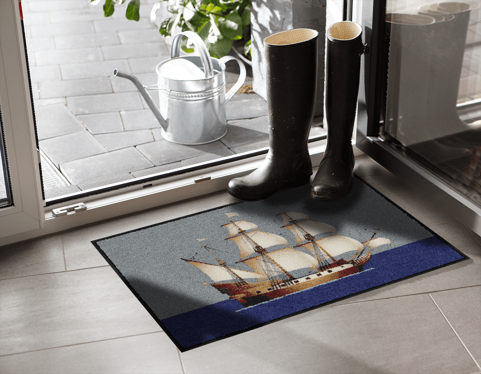 Fußmatte 50x75 Oceandream grau