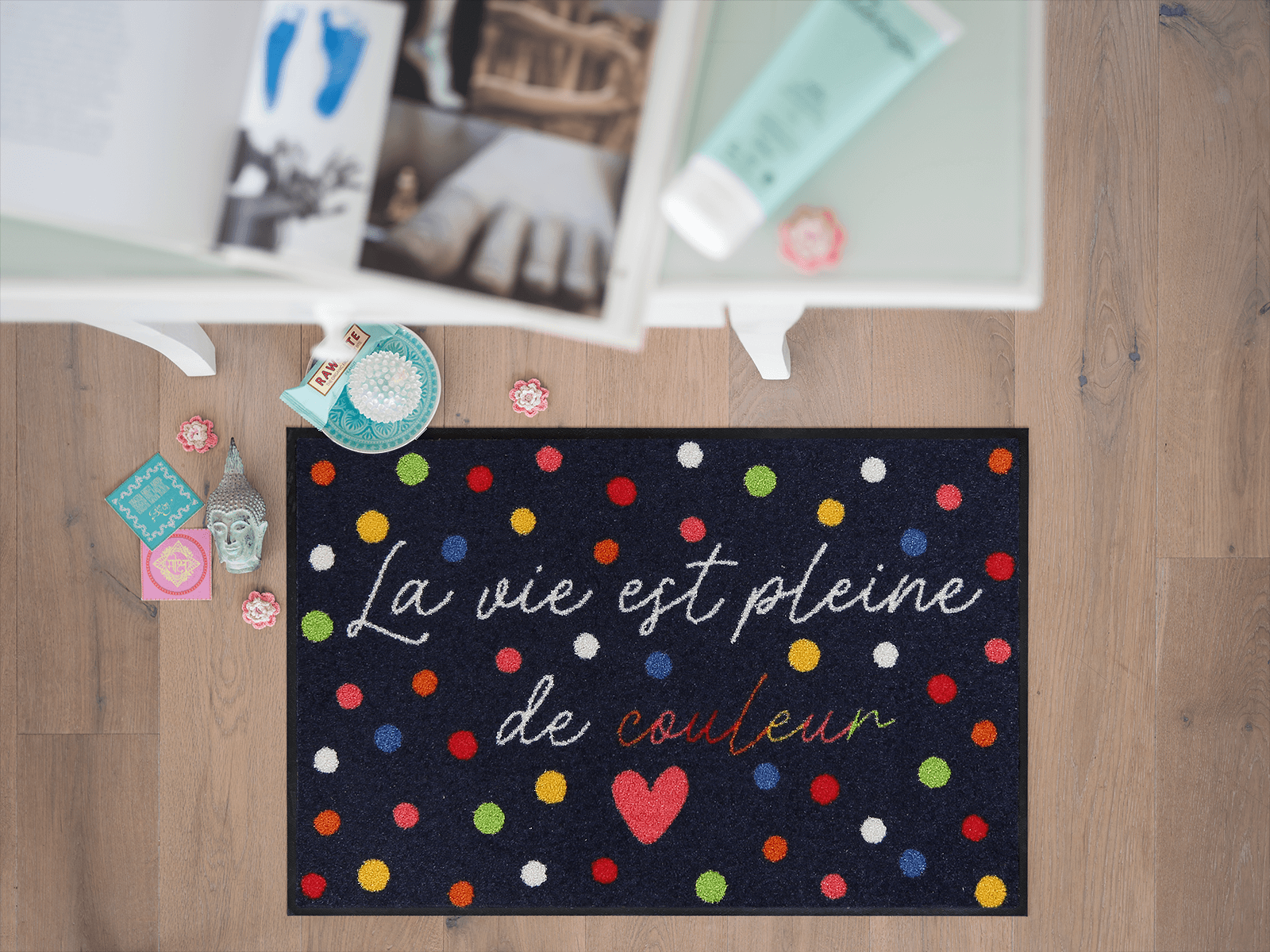 Fußmatte 50x75 Vie colorée