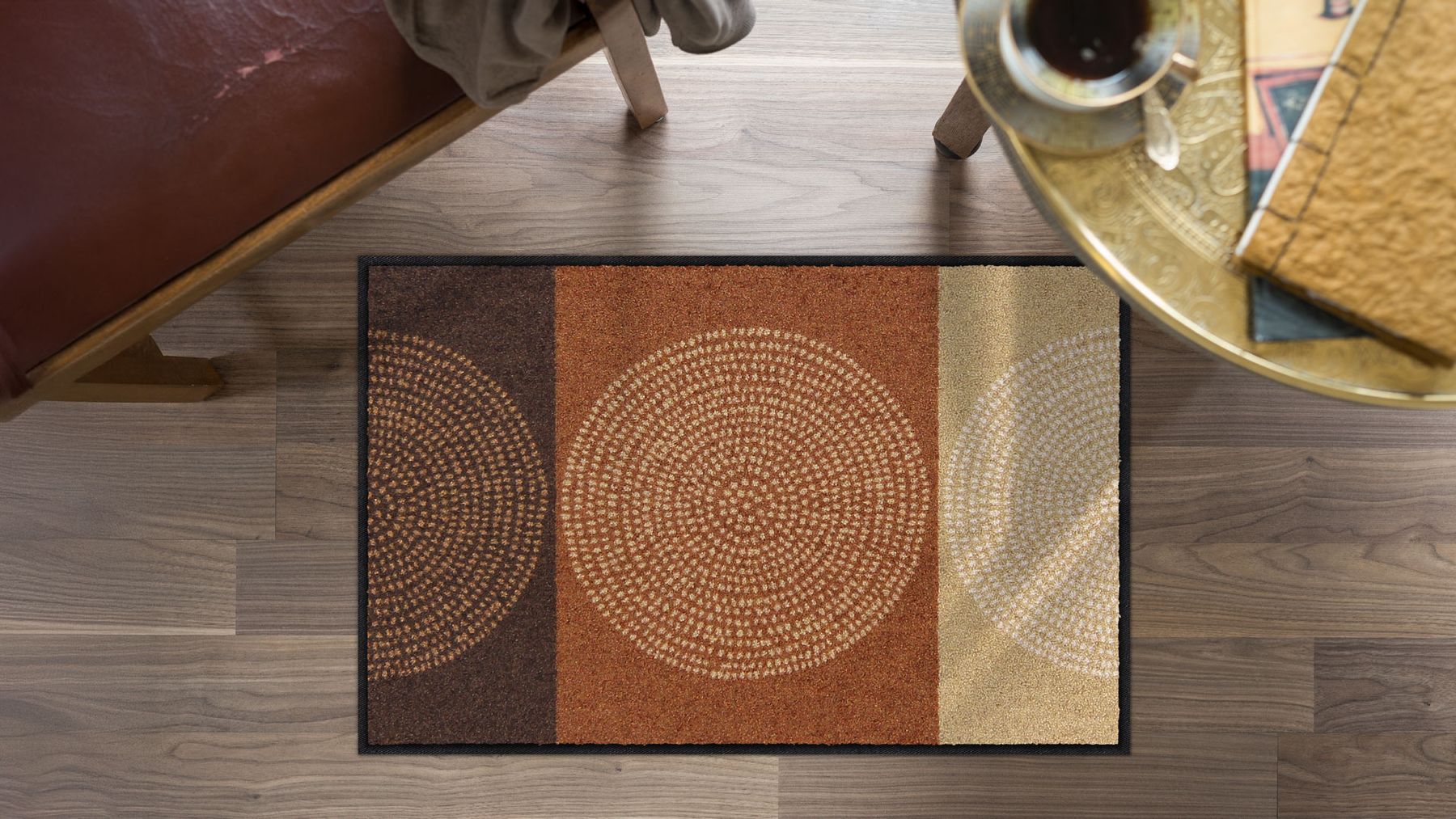 Fußmatte 50x75 Nestor mocca