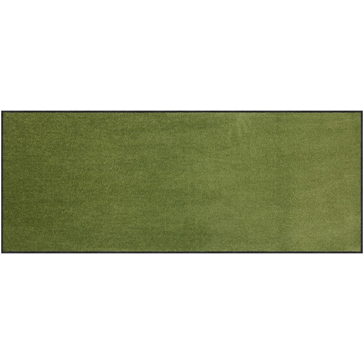 Teppichläufer 75x190 Uni Salbei grün