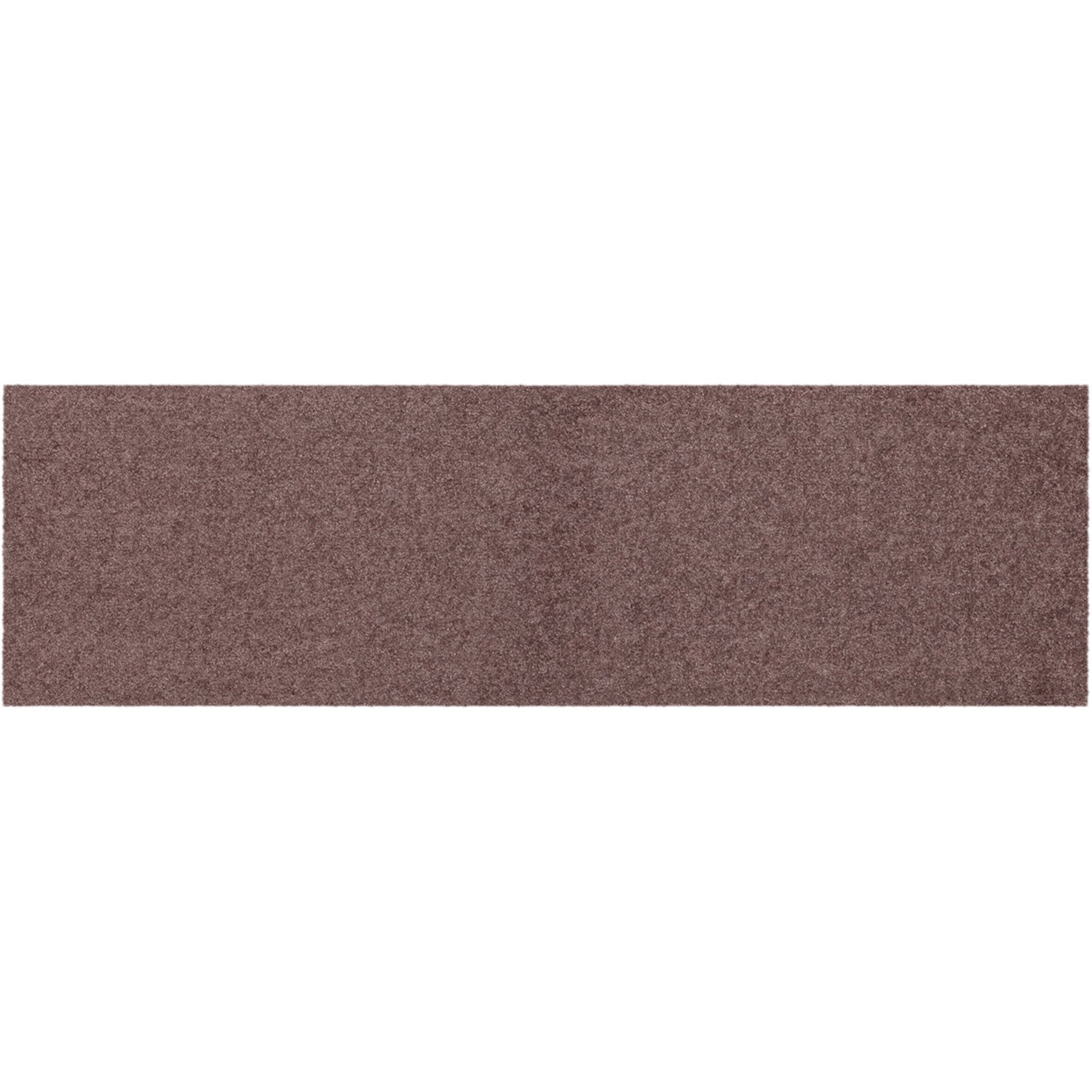 Läufer klein 30x100 Uni Nougat braun