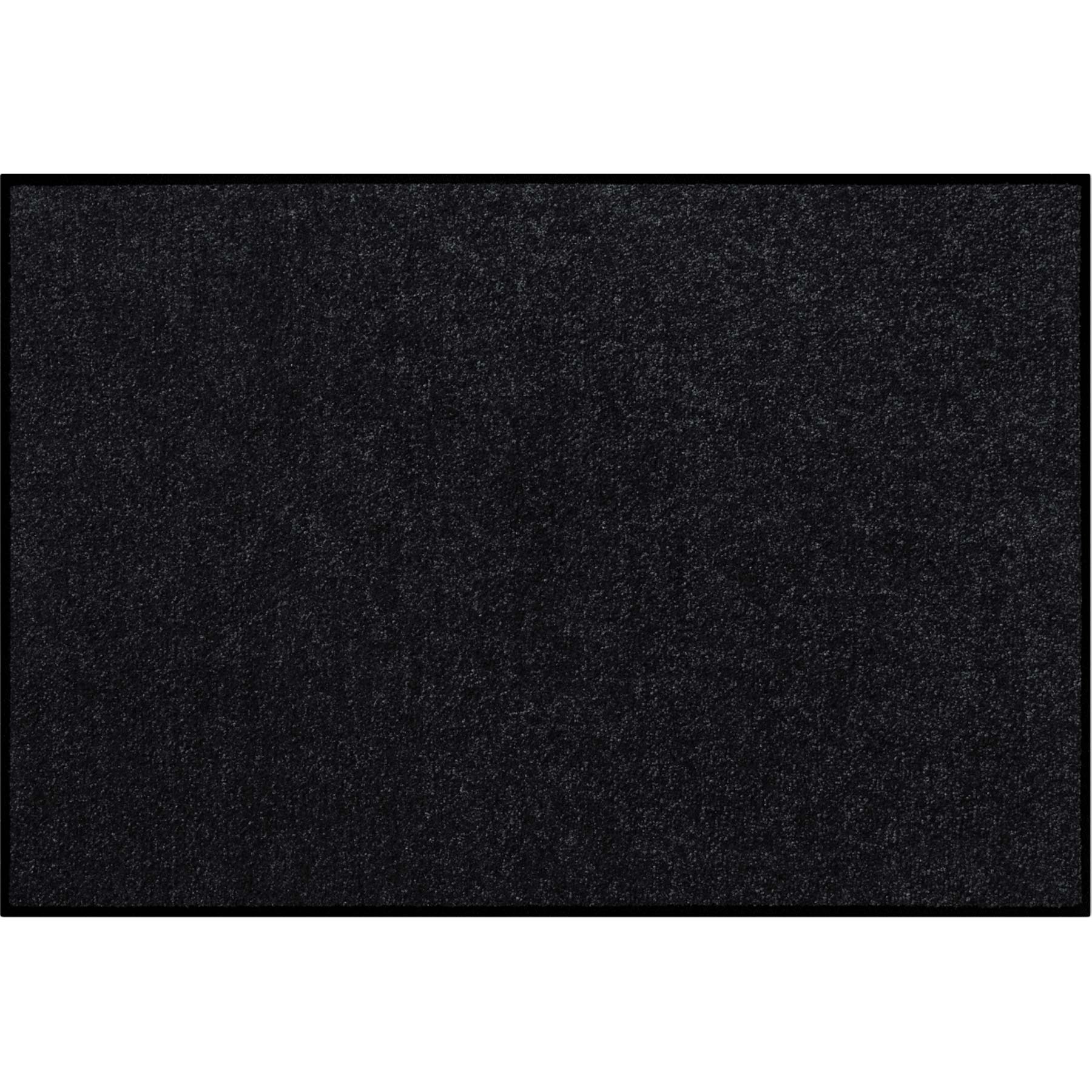 Fußmatte 50x75 Uni Schwarz