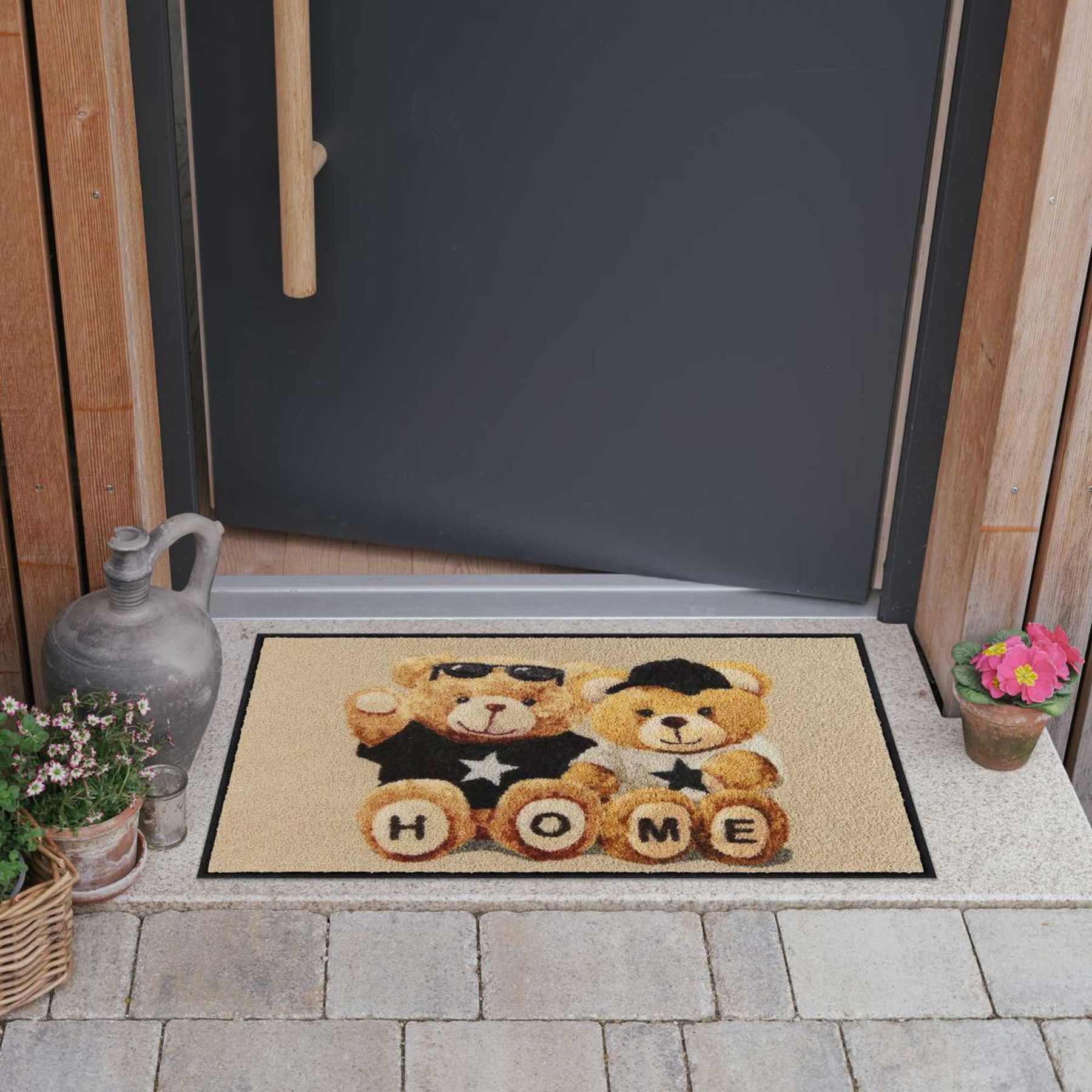 Fußmatte 50x75 Home Teddys beige