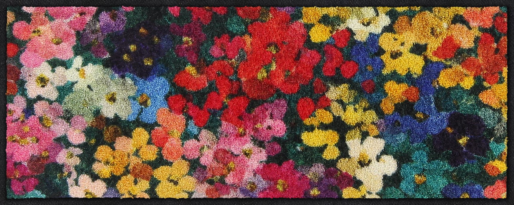 Läufer 30x75 Mille Fleurs Bunt