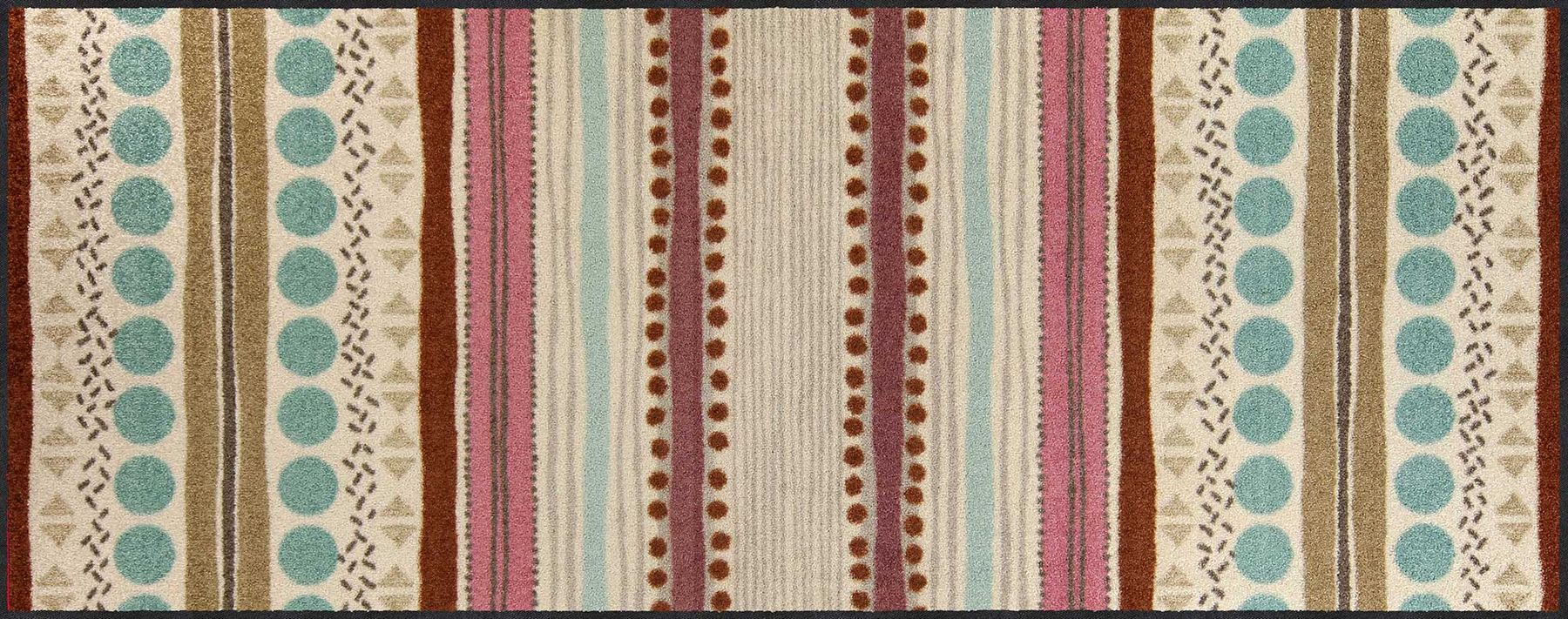 Teppichläufer 75x190 Stripes Composite soft sand