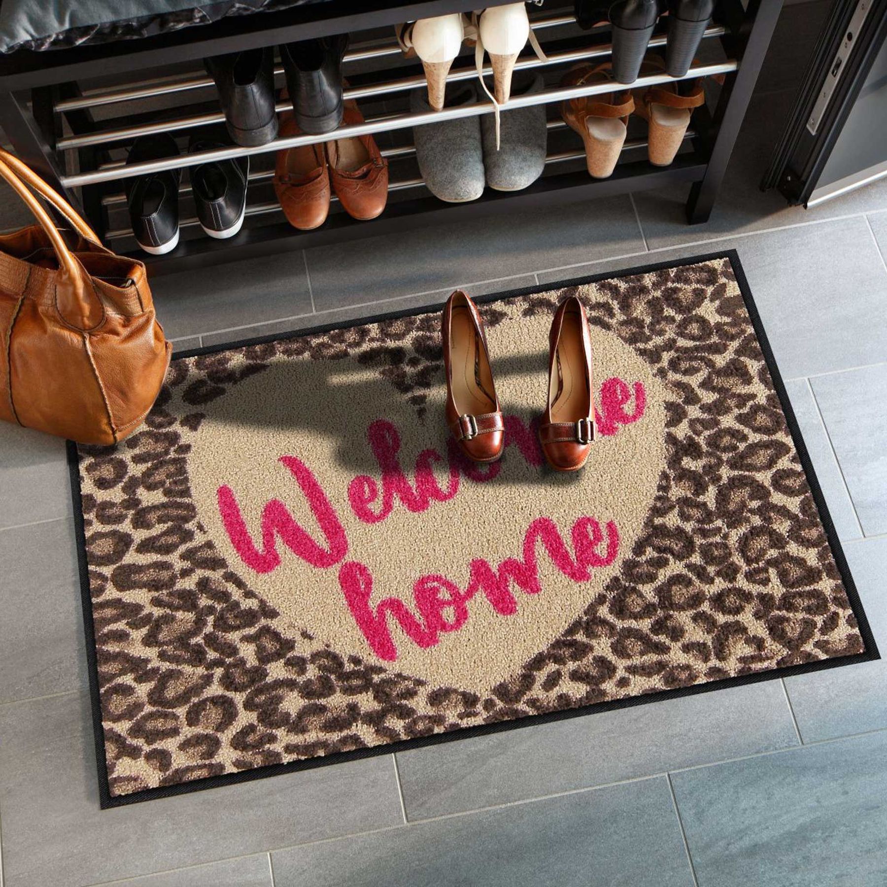 Fußmatte 50x75 Leo Fashion pink