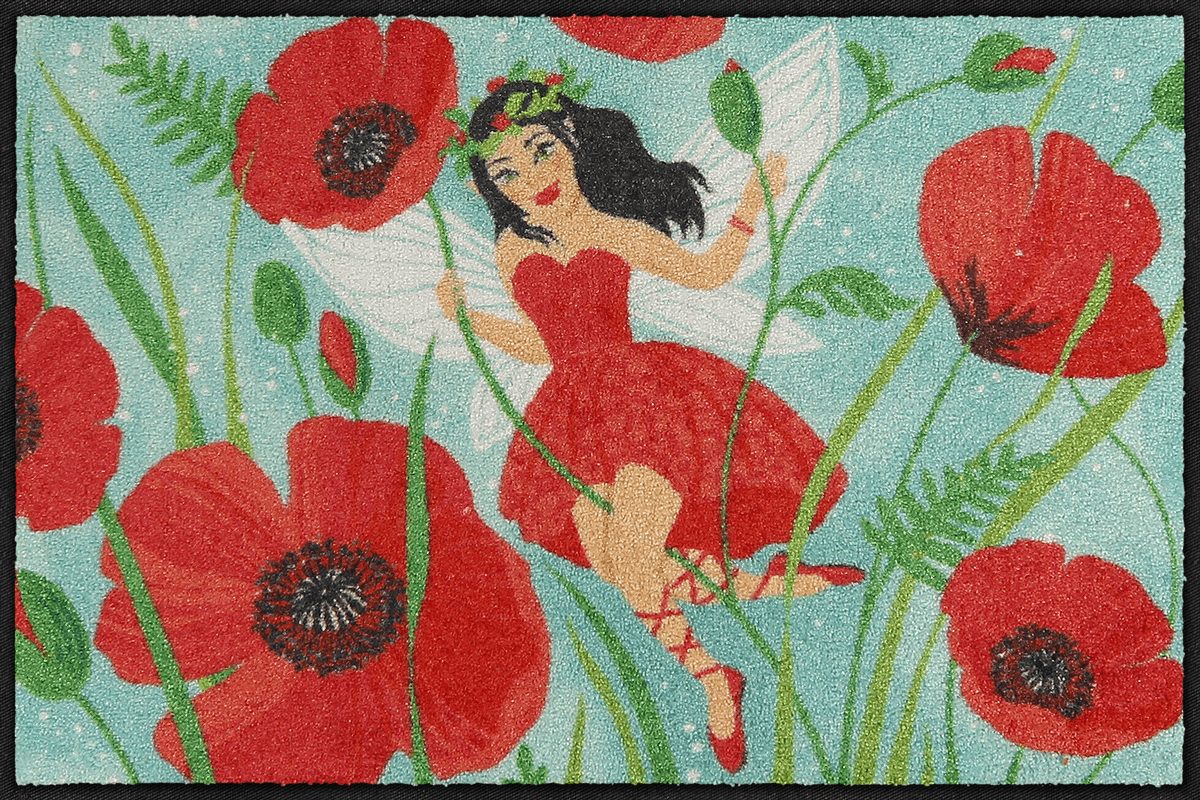 Fußmatte 50x75 Maivi rot