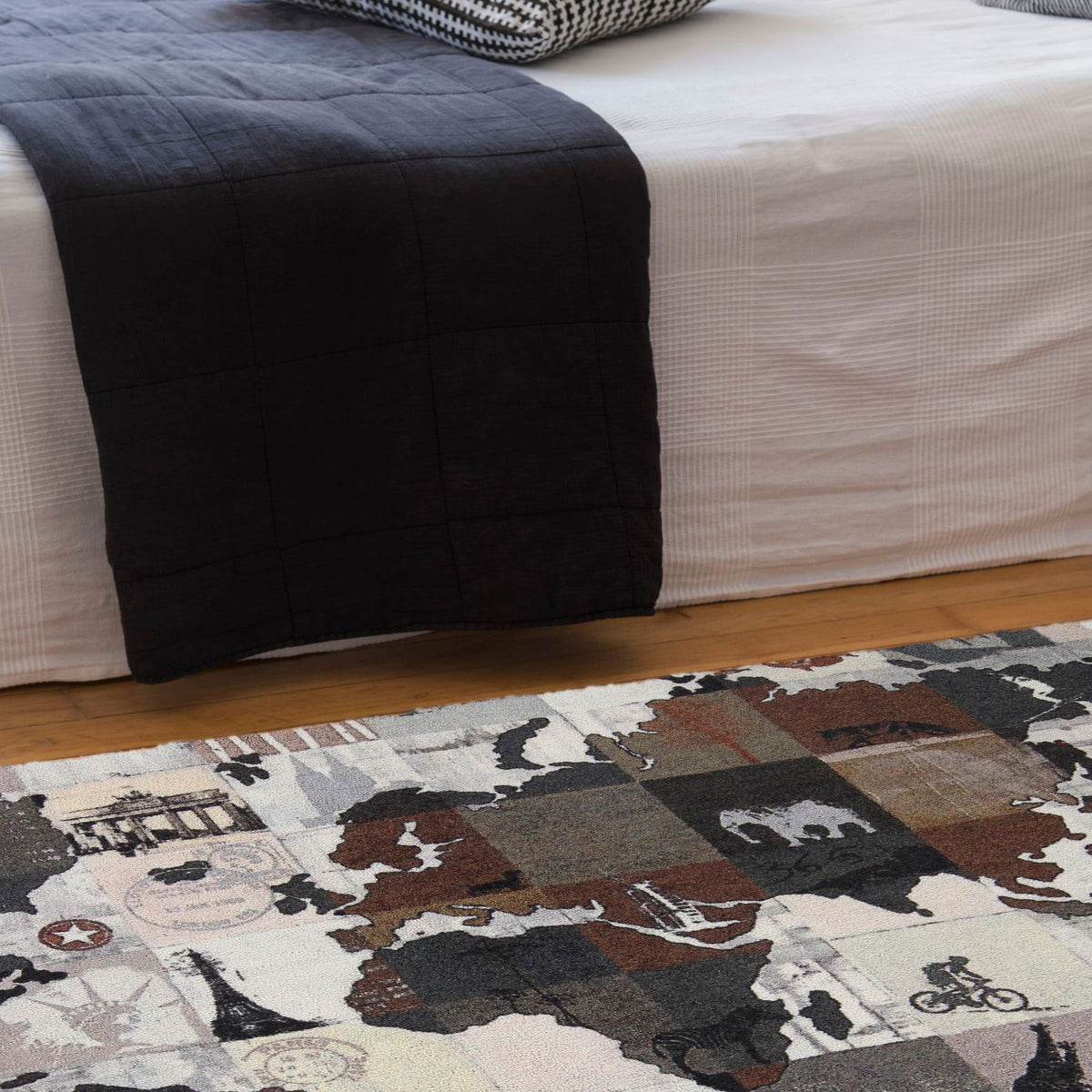Wohnteppich 120x200 One World braun