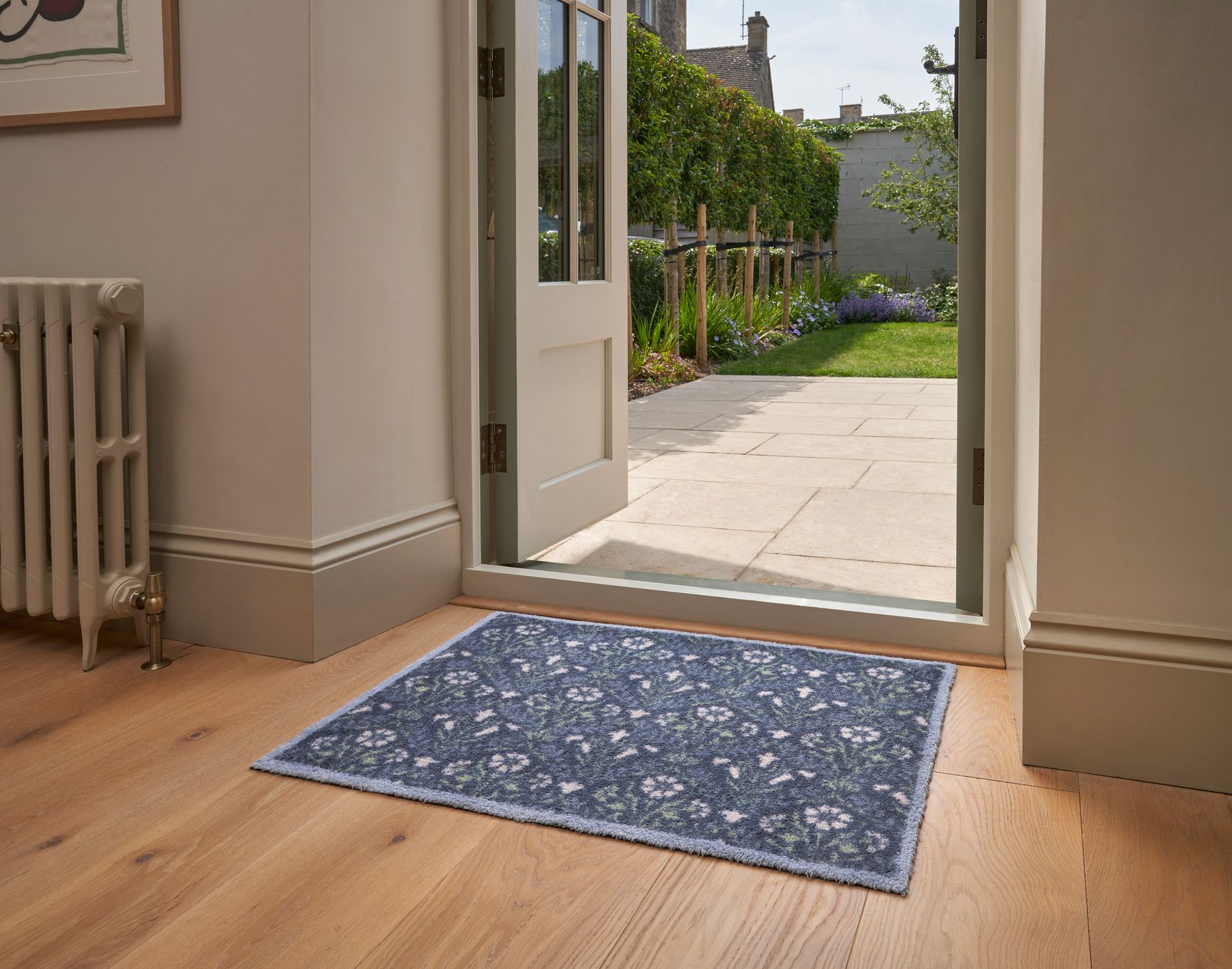 Fußmatte 60x85 Bellflower Blue braun