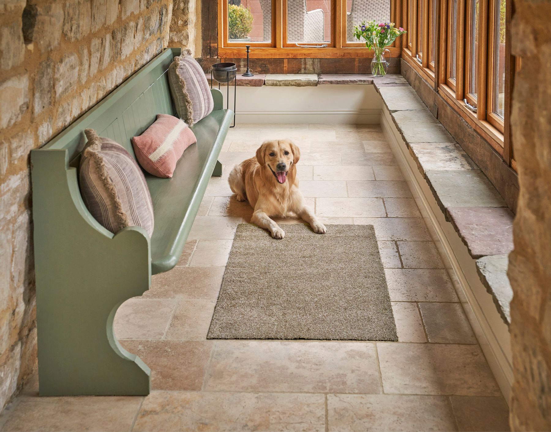 Wohnmatte 75x150 Turtle Mat Fawn beige