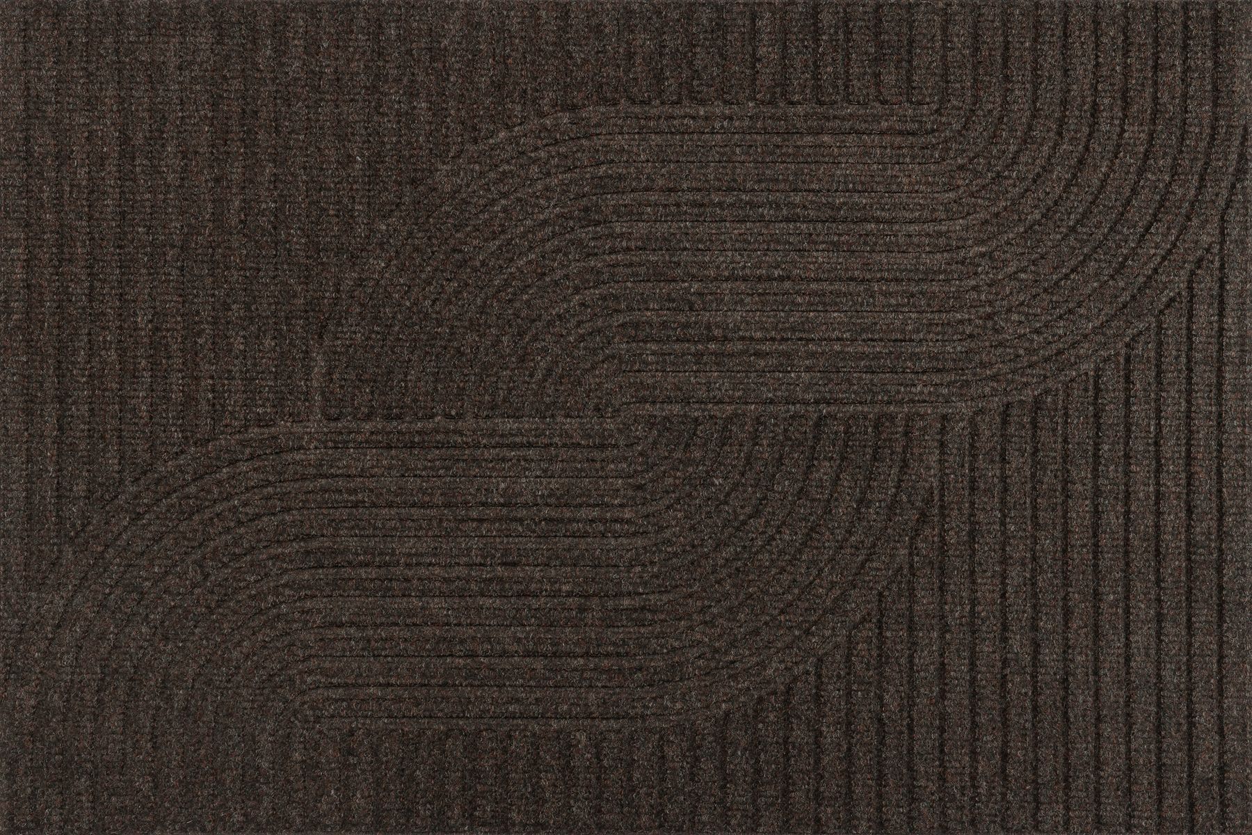 Fußmatte 60x90 Dune Loop dark brown