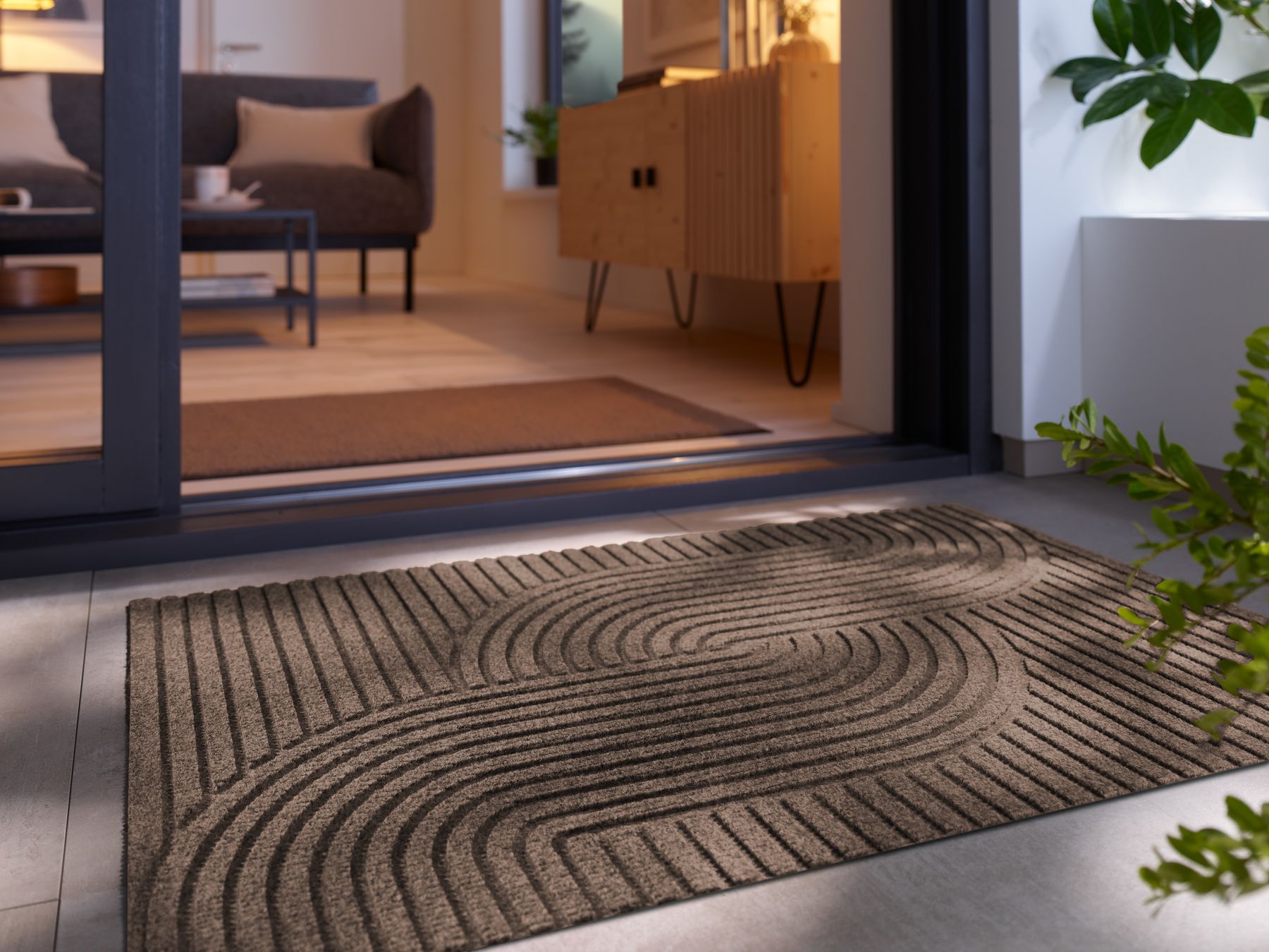 Fußmatte 60x90 Dune Loop taupe