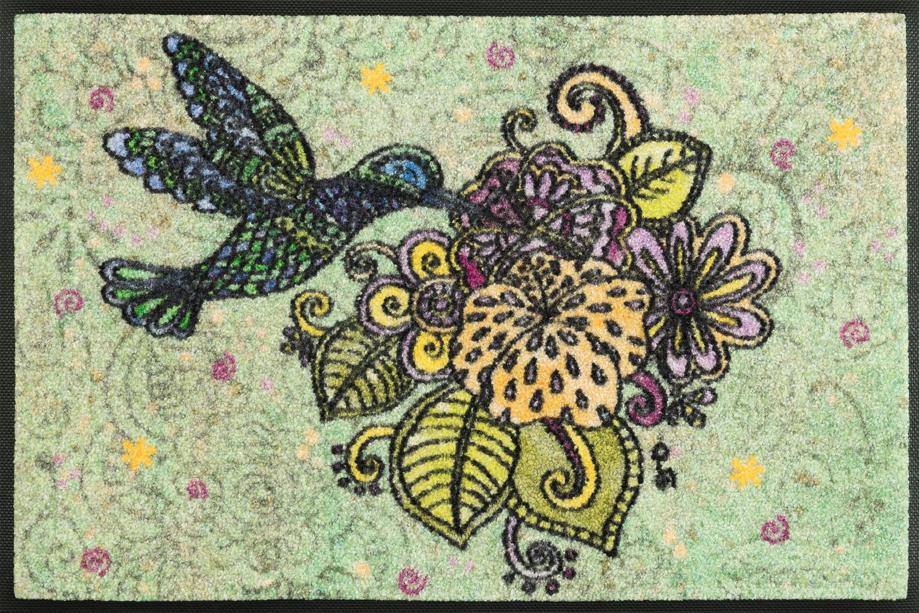 Fußmatte 40x60 Blütentanz grün