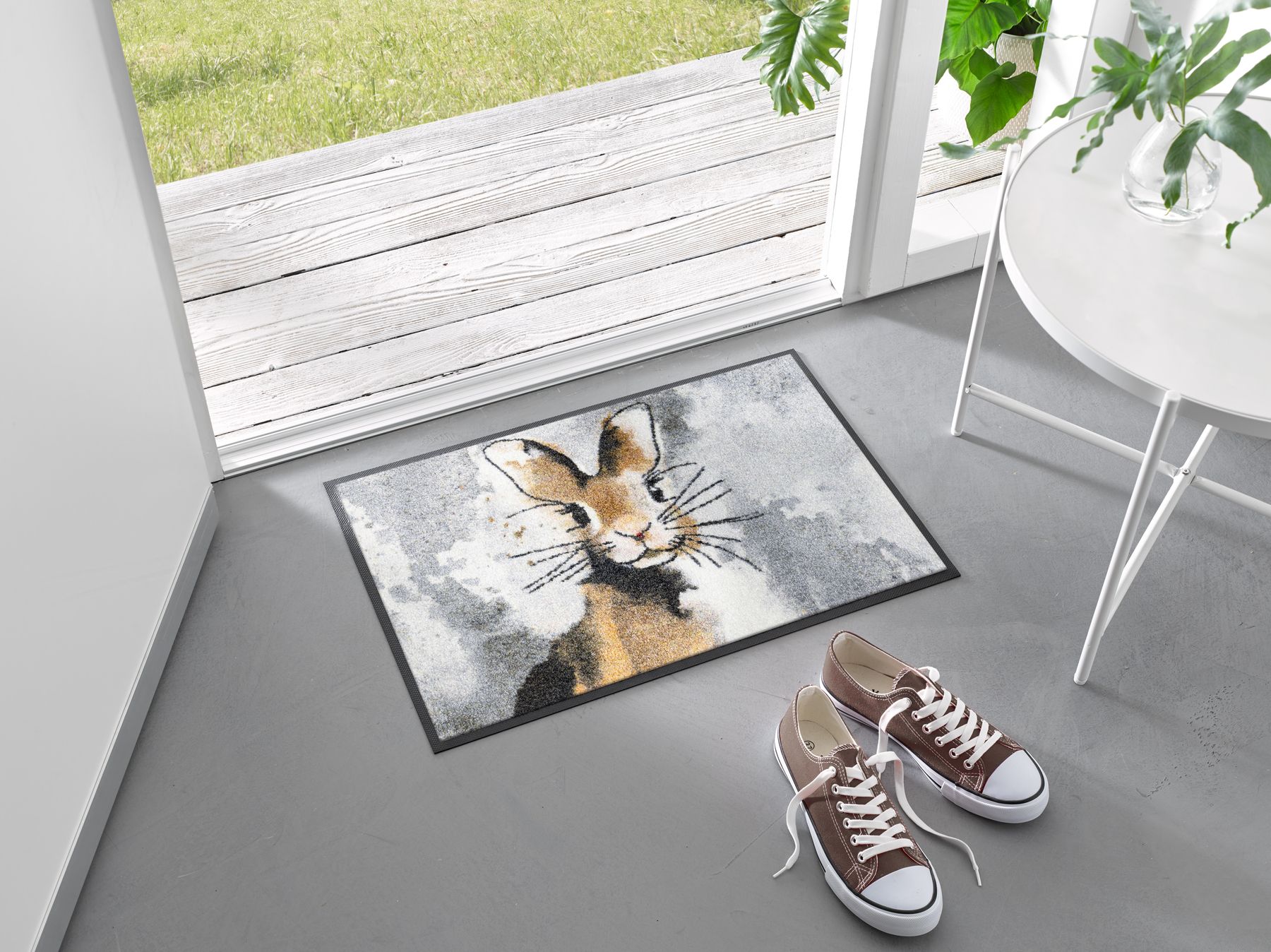 Fußmatte 40x60 Hopps blau