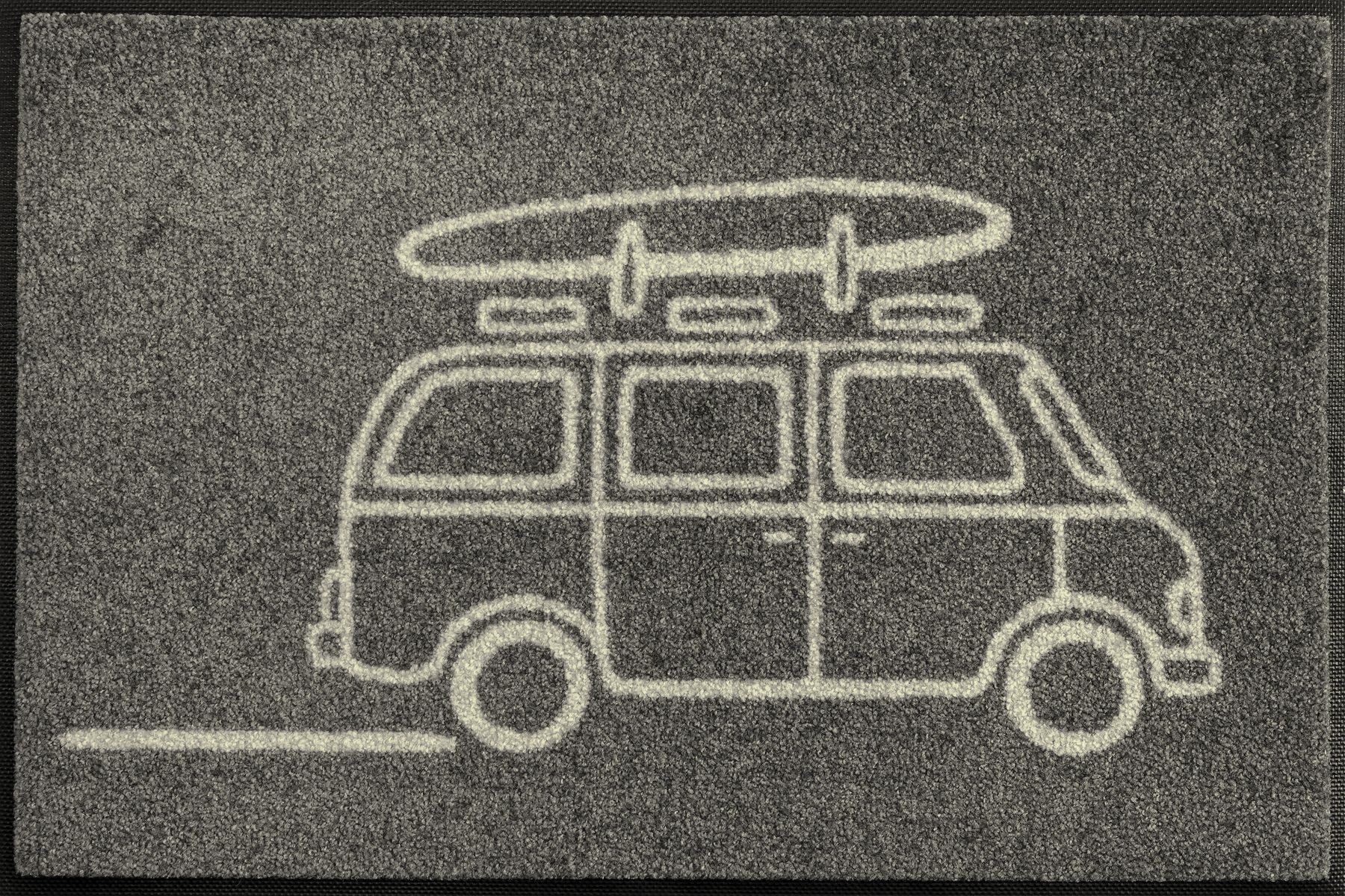 Fußmatte 40x60 Keep it Simple grey türkis