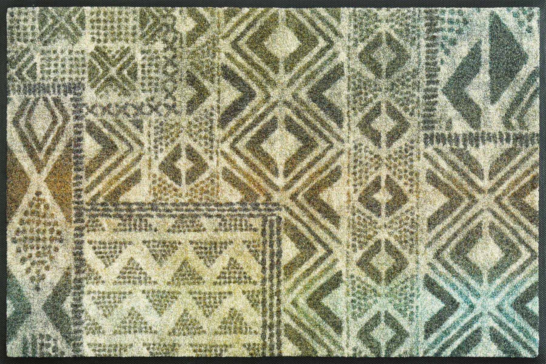 Fußmatte 50x75 Aztec Nomad grün