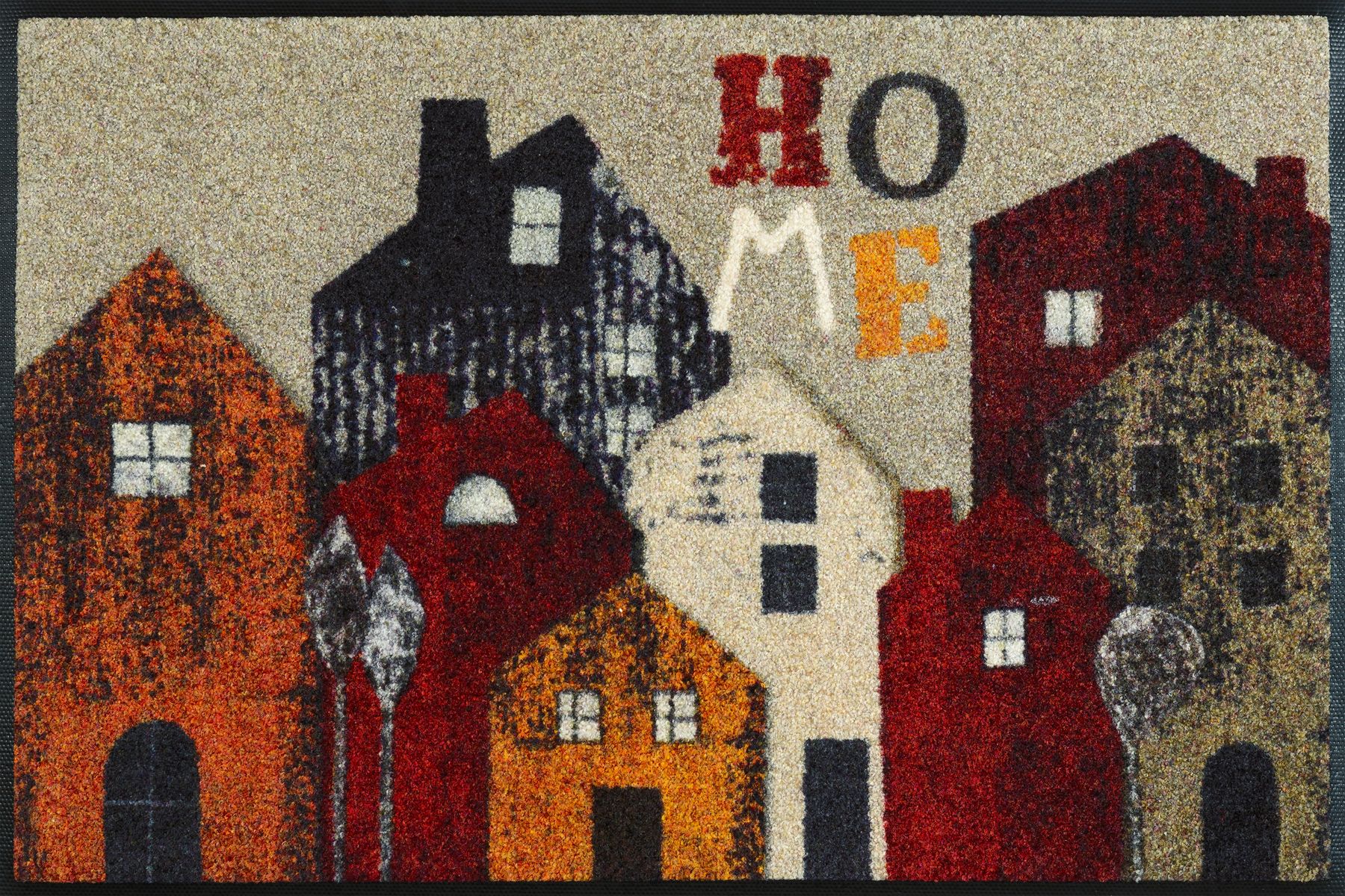 Fußmatte 50x75 Home Stories blau