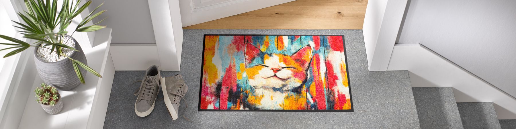 Fußmatte 50x75 Tallulah grau