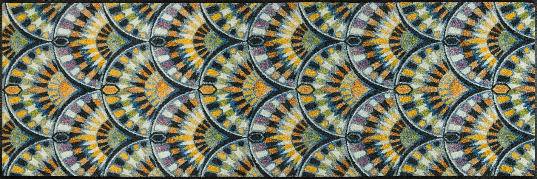 Teppichläufer 60x180 Feather Arc grün