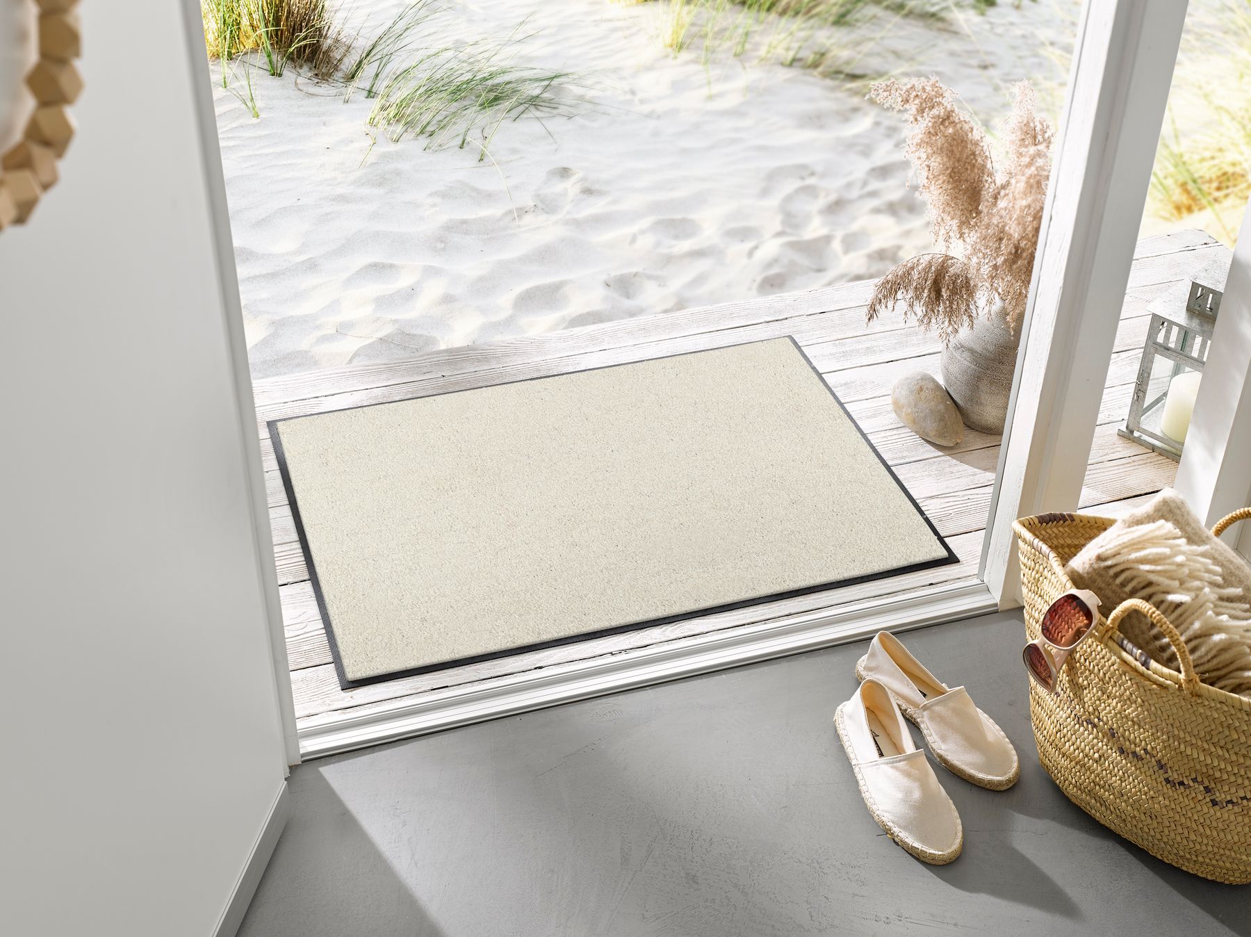 Fußmatte 60x90 Whipped Cream beige