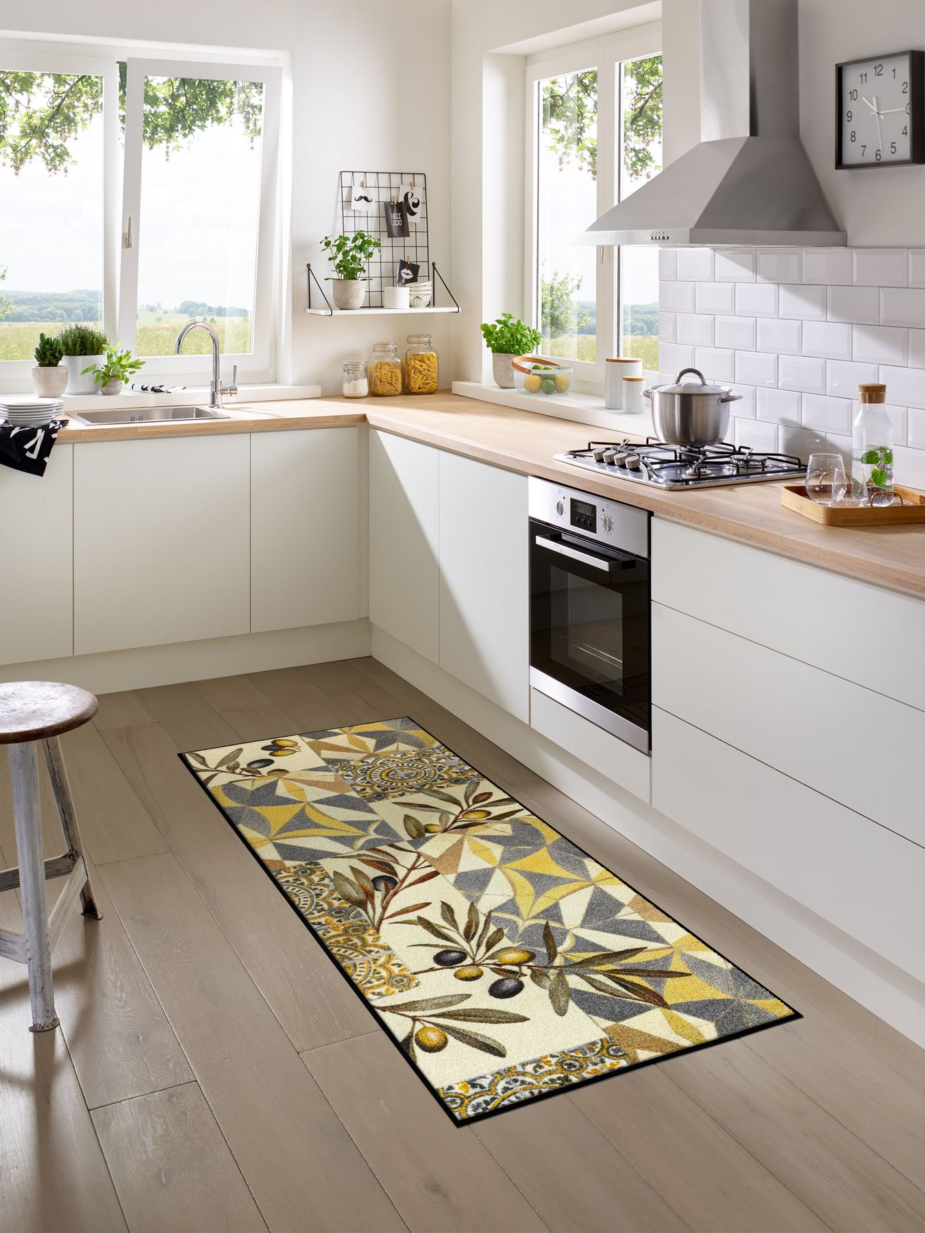 Läufer 75x190 Citrus Ceramics rot