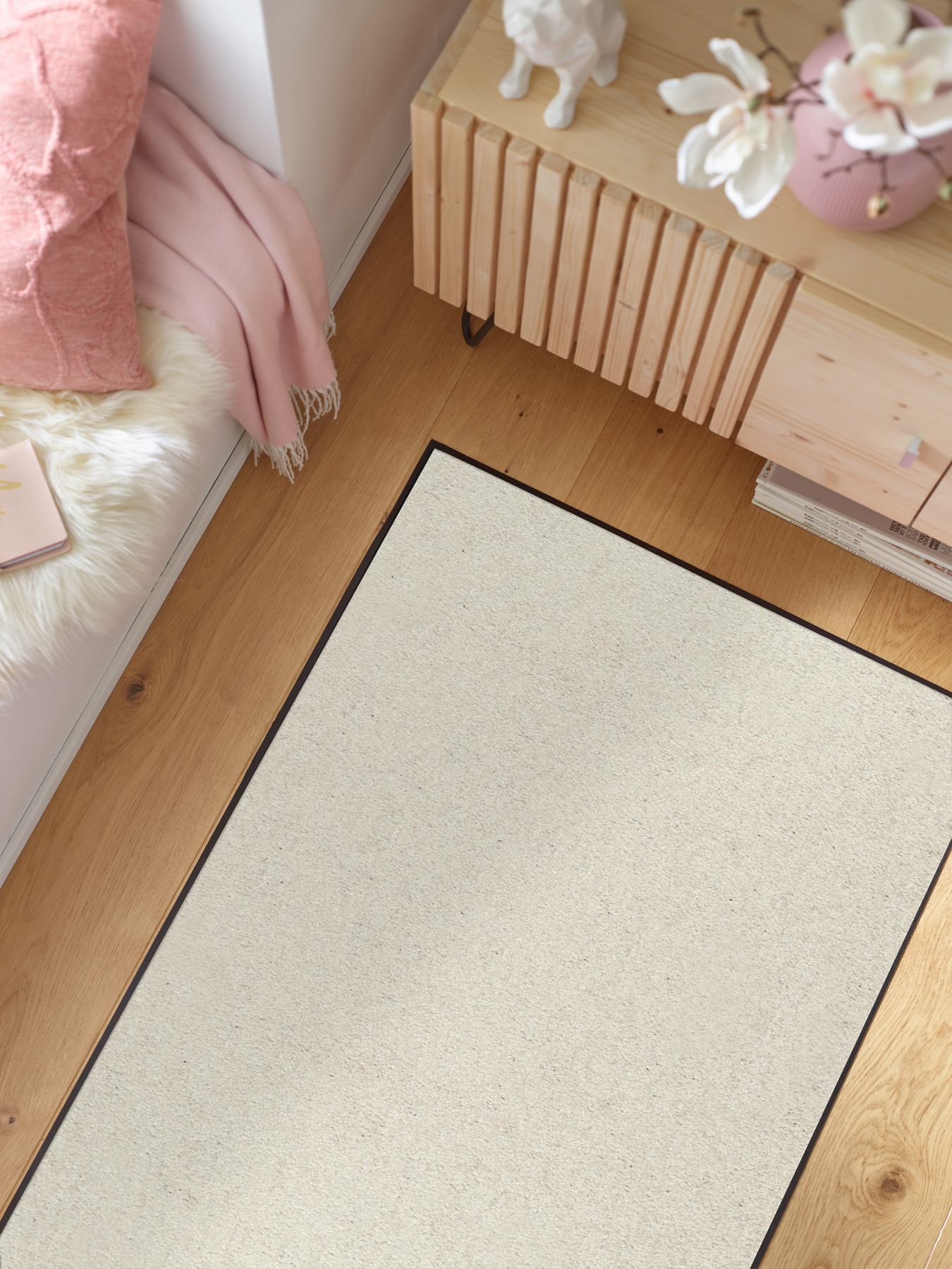 Fußmatte 75x190 Whipped Cream braun