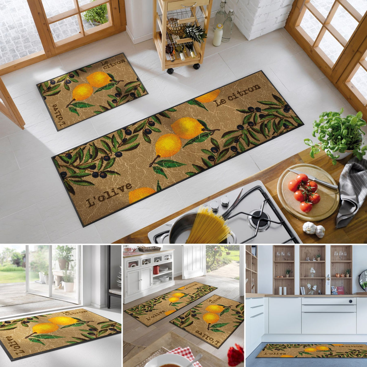Fußmatte 50x75 Le Citron gelb