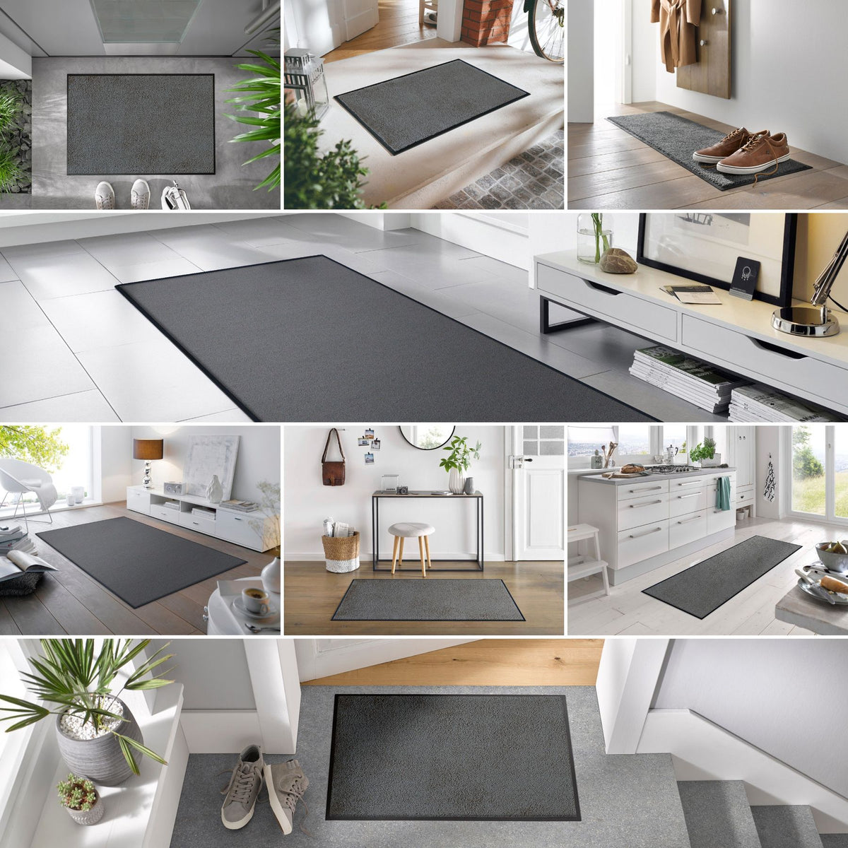 Fußmatte 60x90 Smokey Mount anthrazit