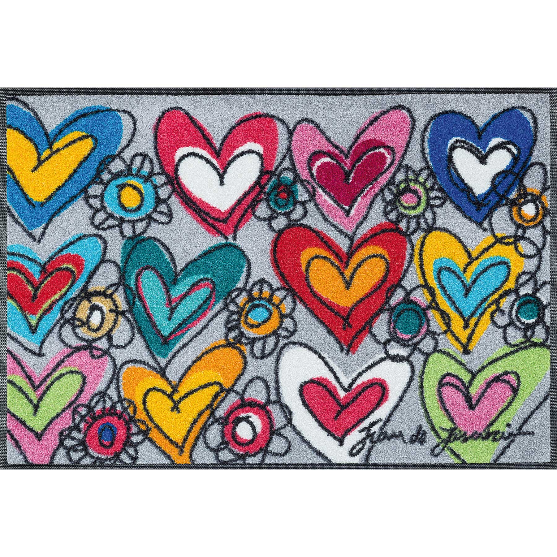 Fußmatte 50x75 With Love, all things are possible