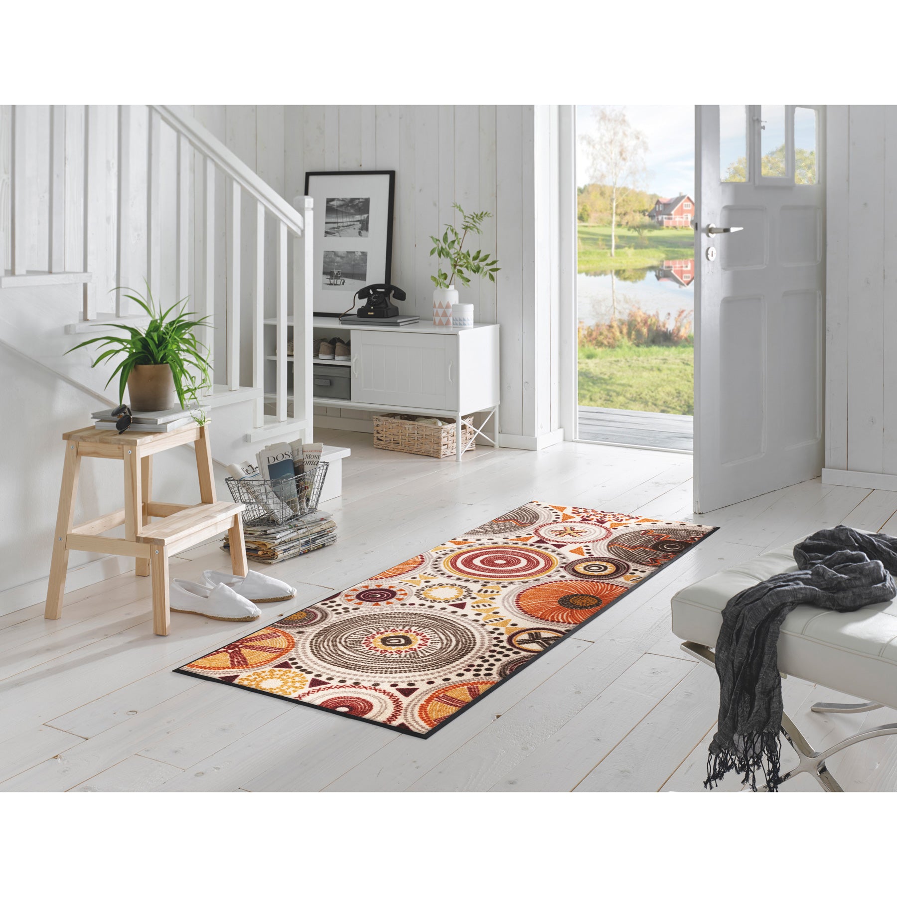 Teppichläufer 75x190 Boho Style sand