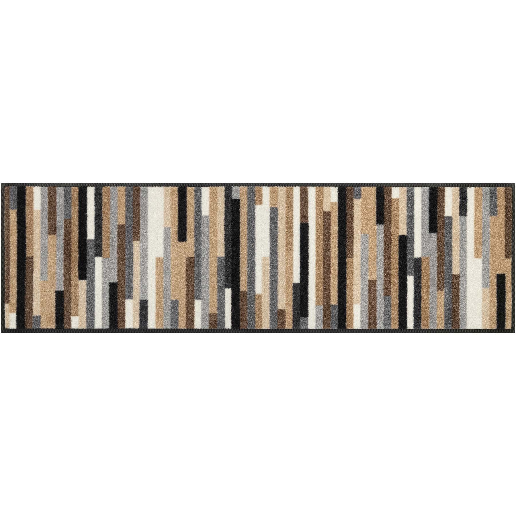 Läufer 35x120 Mikado Stripes nature beige
