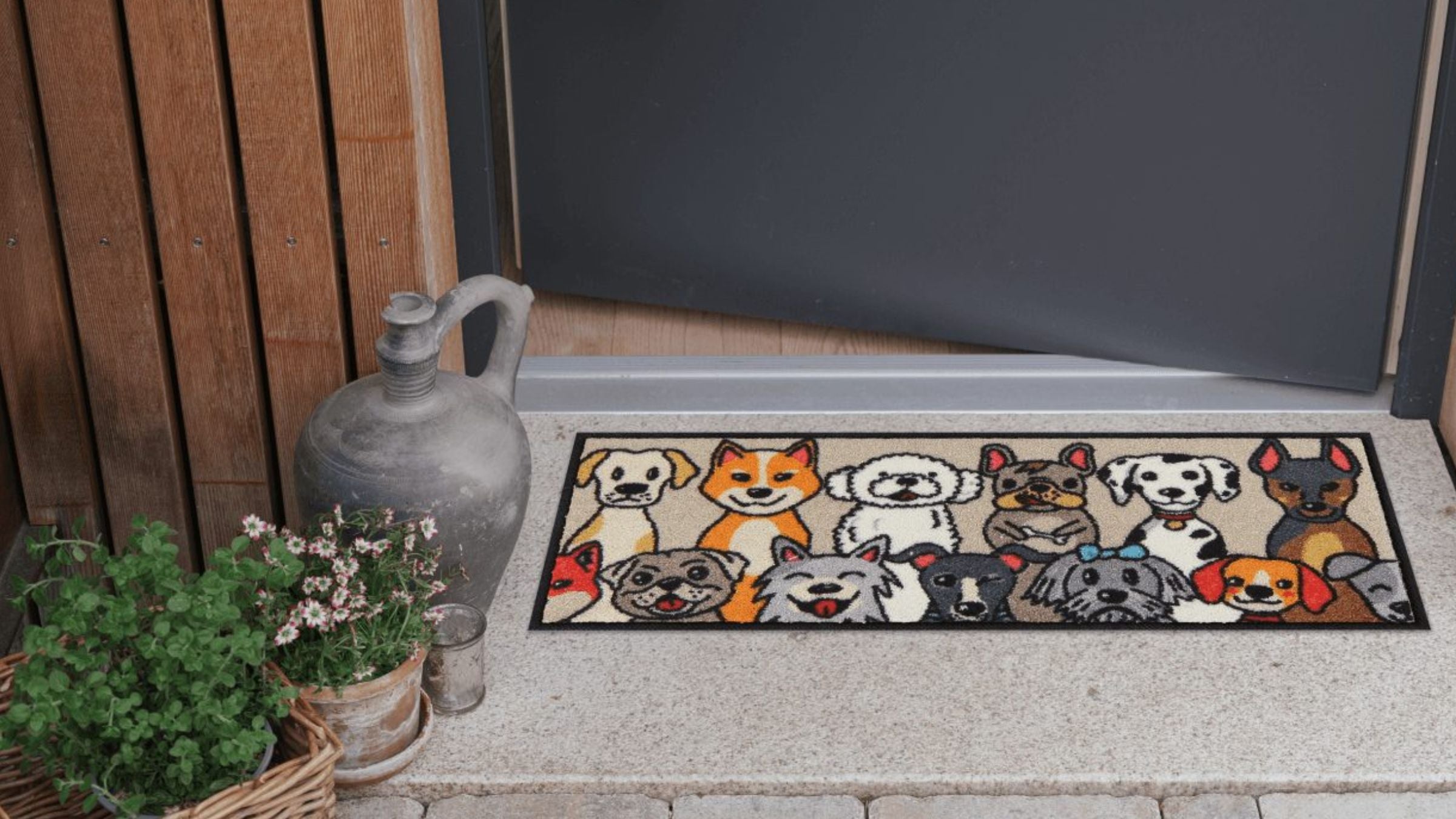 Fußmatten - Hundemotiv
