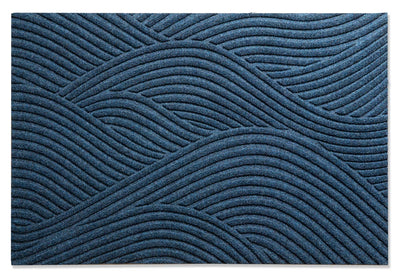 Fußmatte 60 x 90 cm Sjø blau randlos