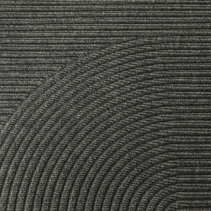 Fußmatte 60 x 90 cm Stein grau randlos