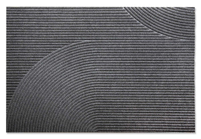 Wohnmatte 85x130 Stein grau